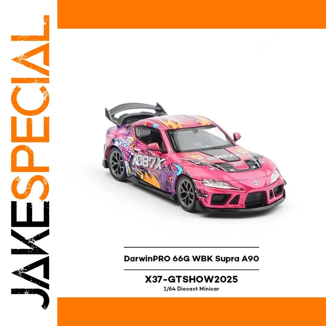 Pink Speedmaster A90 Alloy Model 1:64 Scale 1 Pink Speedmaster A90 Alloy Model 1:64 Scale