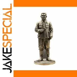 Stalin Tin Metal Sculpture - 65mm Collectible