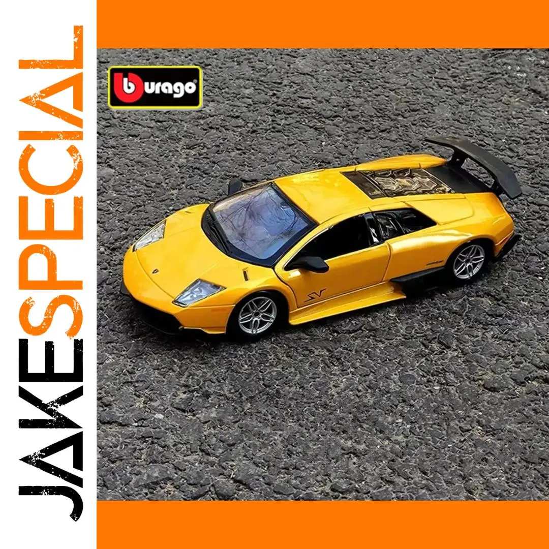 Yellow Lamborghini Murcielago LP670-4 SV Model 1 Yellow Lamborghini Murcielago LP670-4 SV Model