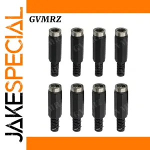 Set of 10 Female DC Power Jack Adapters 5.5mm