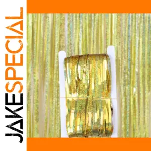 Gold Glitter Tinsel Foil Curtain for Events