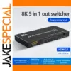 8K HDMI 2.1 Switch Splitter with Remote