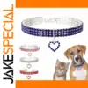 Crystal Pet Collar for Dogs and Cats