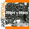 Automotive Fastener Set with 50 Iron Screws & Clips