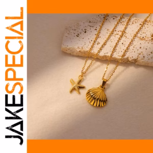 Seaside Gold Layered Ocean Necklace