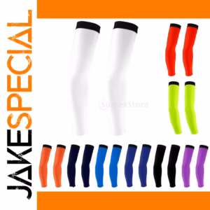 Vibrant Lycra Cycling Arm Sleeves Collection