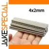 4x2mm Neodymium Magnets Set in Bulk