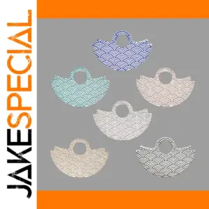 Seigaiha Wave Rotor Patch for NH35/36 Watches