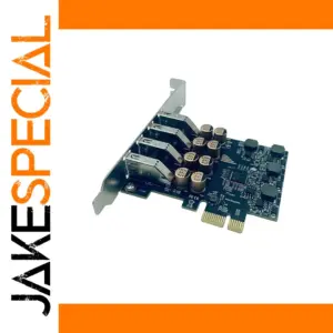 USB 3.0 PCIe Expansion Card with 4 Ports