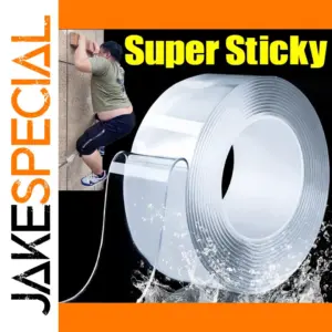 Ultra-Strong Transparent Nano Double-Sided Tape