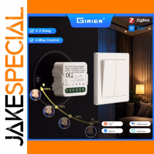 Smart ZigBee & Wi-Fi Dimmer Switch Module 10A