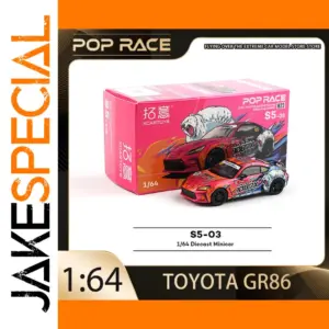 Red Toyota GR86-2025 Diecast Model 1:64 Scale
