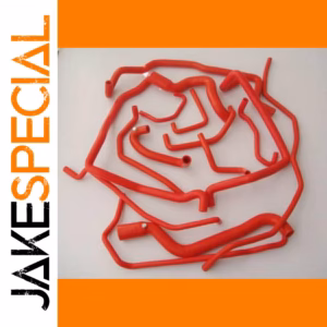 Red Silicone Radiator Hose Kit for Renault 5 R5 GT