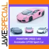 Pink Lamborghini Aventador LP700 Diecast Model