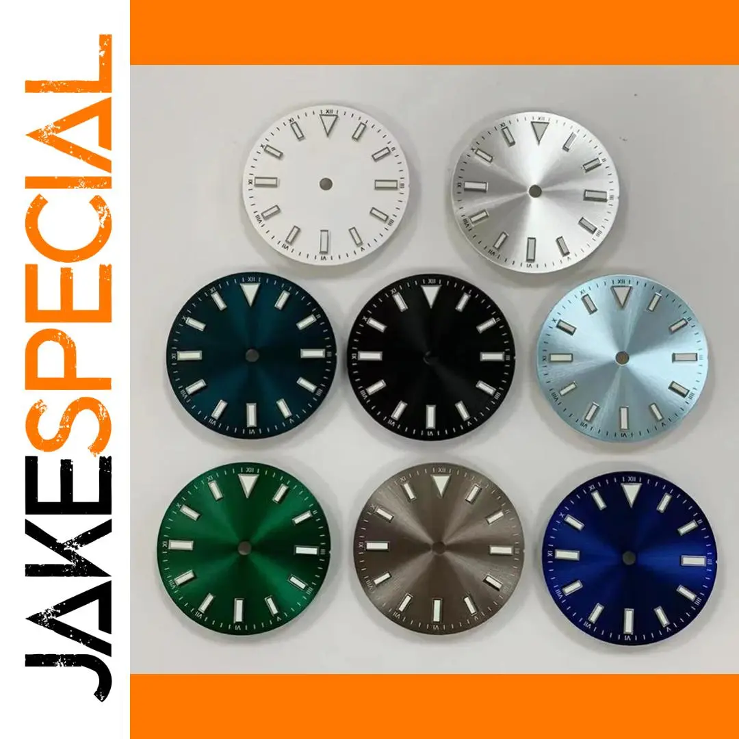 28.5mm Green Luminous Watch Dial for NH35 & ETA 2836 1 28.5mm Green Luminous Watch Dial for NH35 & ETA 2836