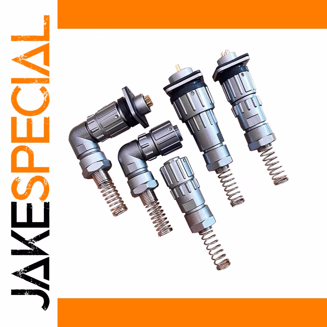 Rugged Waterproof Industrial Power Connector 1 Rugged Waterproof Industrial Power Connector