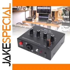 Professional Balanced Microphone Preamp with Adjustable Gain