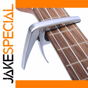 Stylish Zinc Alloy Ukulele Capo Set by Aroma
