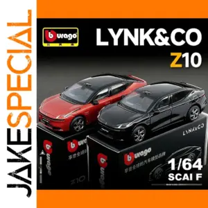 Lynk & Co Z10 1:64 Diecast Model in Black or Red
