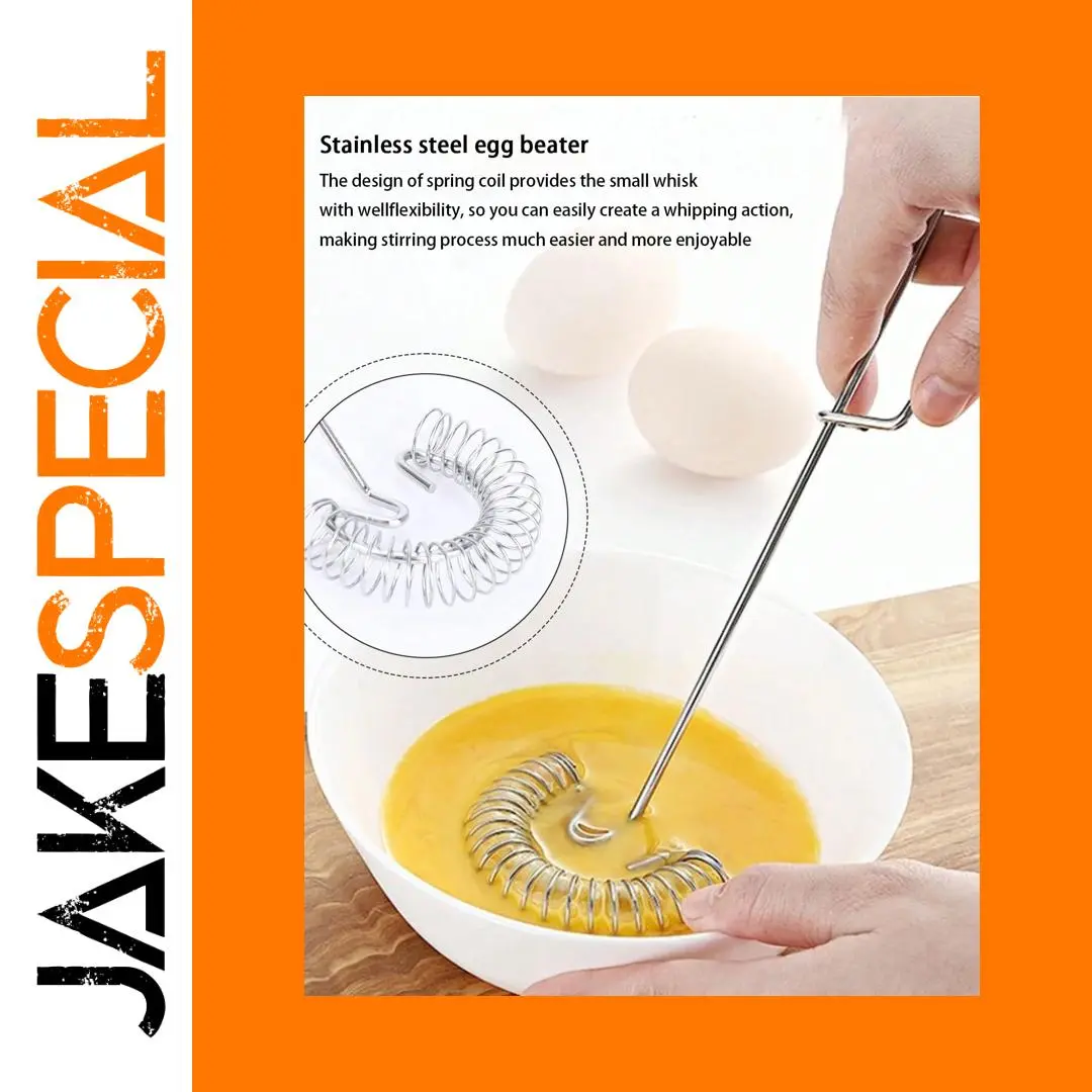 Stainless Steel Kitchen Whisk for Eggs & Sauces 1 Stainless Steel Kitchen Whisk for Eggs & Sauces