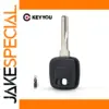 Black ABS Key Shell for Model Replacement
