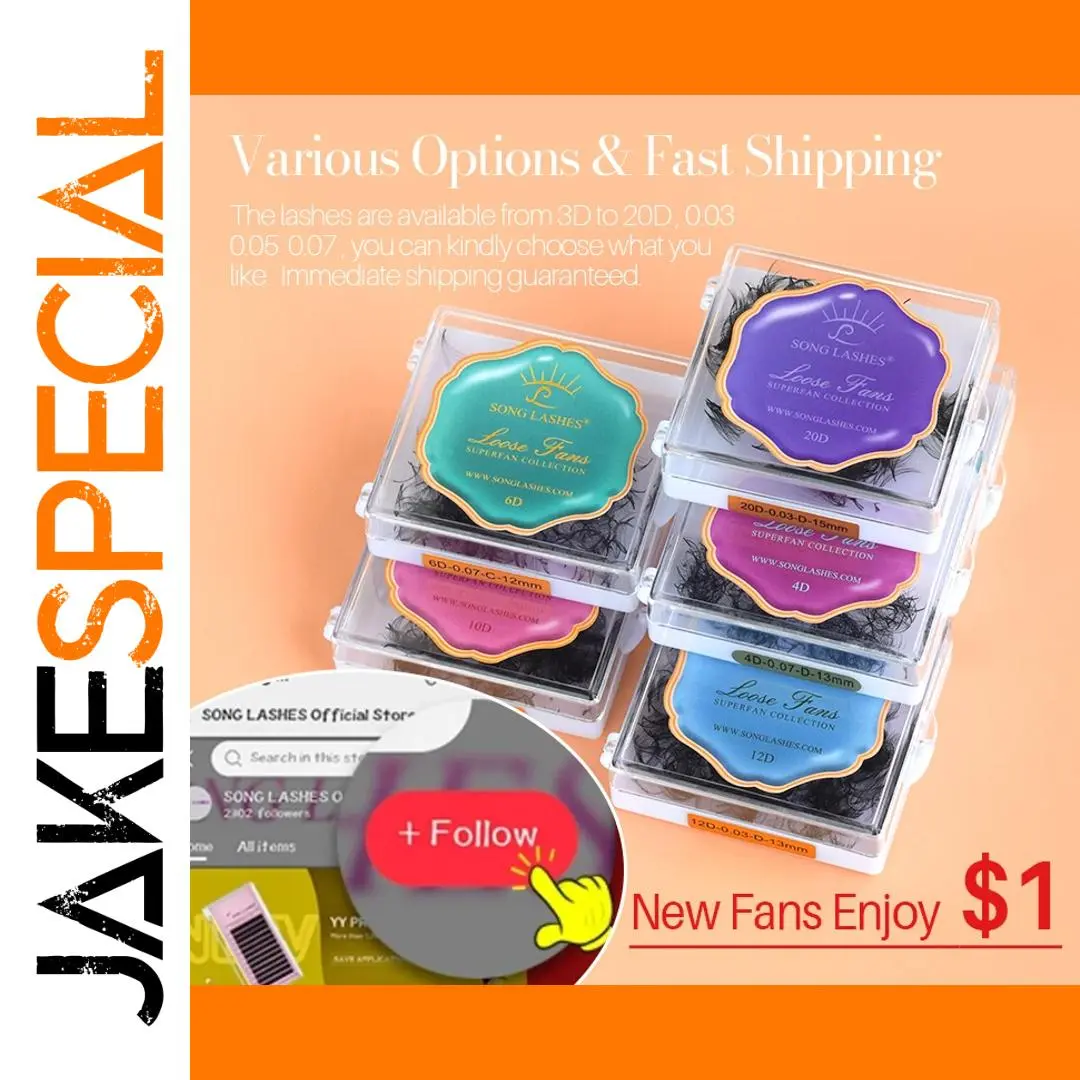 Premium 8D Volume Premade Eyelash Fans Set 1 Premium 8D Volume Premade Eyelash Fans Set