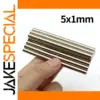 5x1mm N35 Neodymium Magnets Set