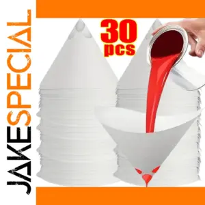 Disposable 100-Micron Paint Filters 10x15cm (Pack of 50)