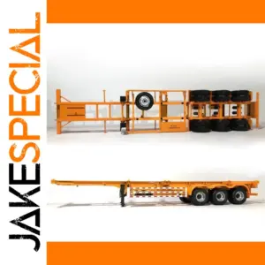 1/24 Scale WELLY Cargo Trailer Model