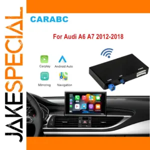 Wireless CarPlay and Android Auto Interface for Audi A6/A7