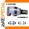 KAPVOE Photochromic Ski Goggles with Impact-Resistant Lenses