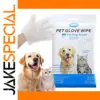 Pet Wipes Gloves for Gentle Cleaning