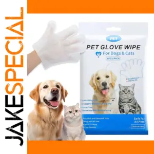 Pet Wipes Gloves for Gentle Cleaning