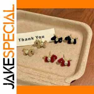 Vintage Cartoon Horse Earrings in Colors