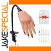Flexible Silicone Nail Practice Hand for Professionals