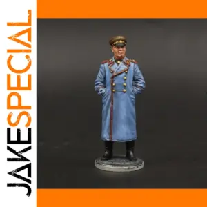 Marshal Zhukov Metal Figurine 54mm 1/32 Scale