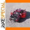 1:18 Red Alloy SUV Pickup Model