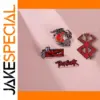 Berserk Badge Collection for Anime Fans