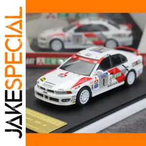 1:64 Scale Mitsubishi Galant VR-4 Mk8 Rally Car Model