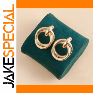 Vintage-Inspired Gold Drop Earrings