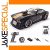 Black 1:32 Scale RC Racing Car with 100m Range