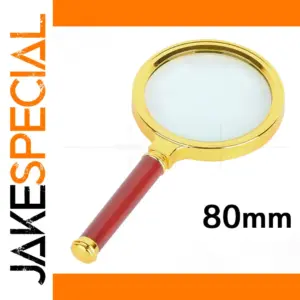 7X Magnifying Glass with 80mm Lens