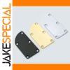 Metal Guitar Neck Back Plate GN010 in Black, Chrome, Gold
