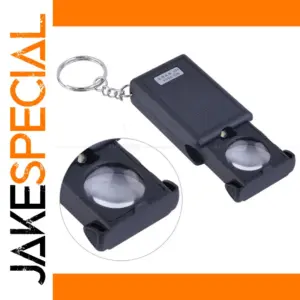 45X Portable Magnifying Glass with LED Light