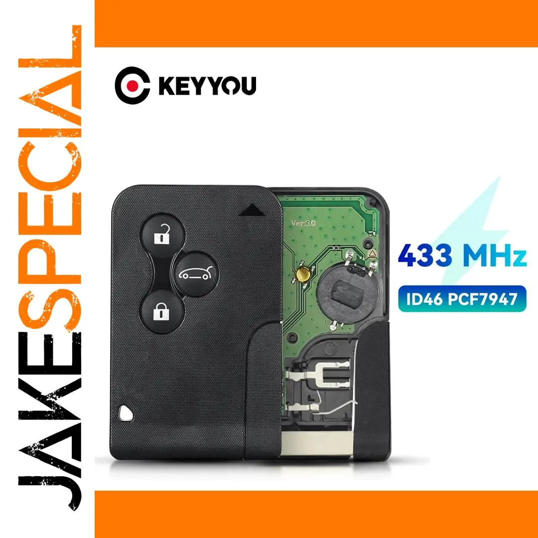 Renault Megane Scenic 2003-2008 Remote Key 1 Renault Megane Scenic 2003-2008 Remote Key