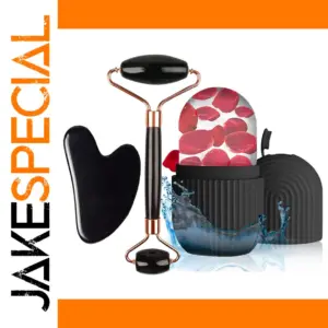 Elegant Facial Ice Roller and Tools Set