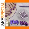 Purple Cat Eye Nail Gel Set - 4x15ml