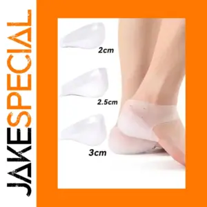 Silicone Height-Increasing Insoles (2-3cm)