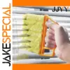 Bright Yellow Microfiber Blind Dusting Brush