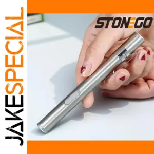 Mini LED Flashlight with Stainless Steel Body